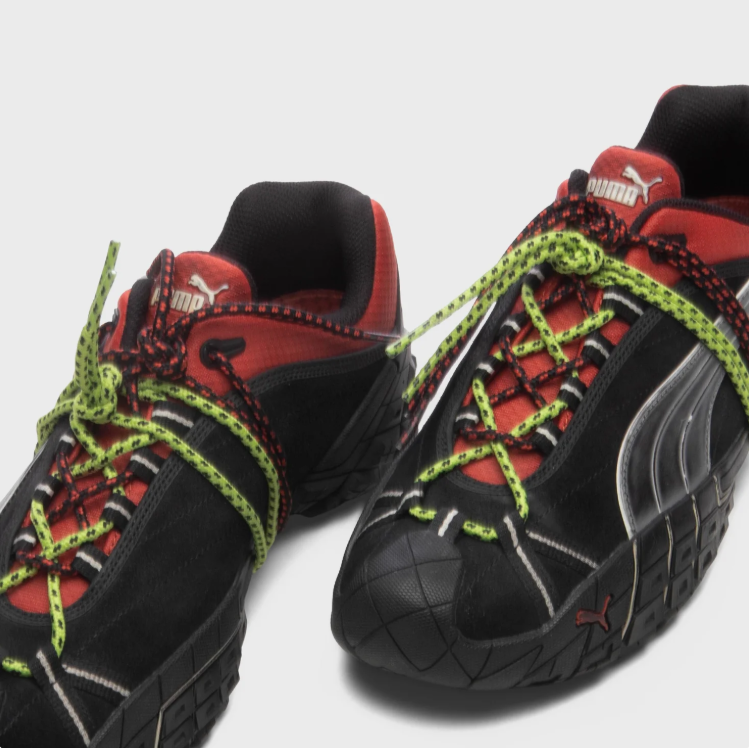 Puma Sneaker – Black/Red/Lime