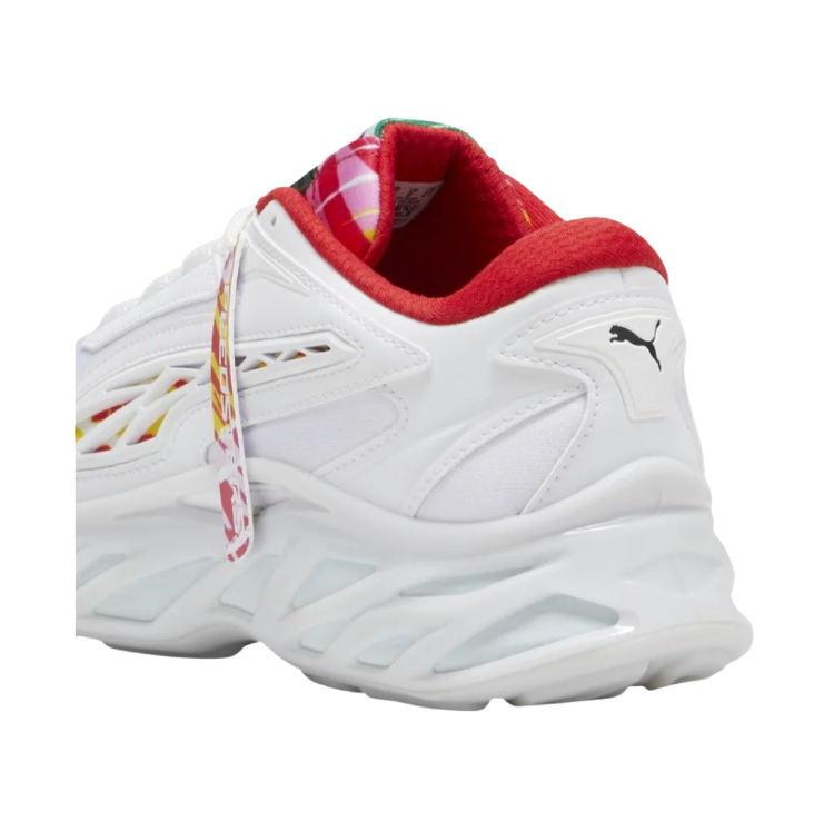 Puma Sneaker – White/Multicolor Plaid