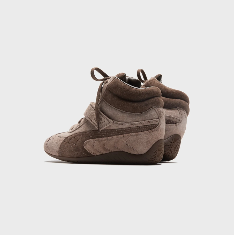 Puma Hi-Top Sneaker – Mocha/Dark Brown