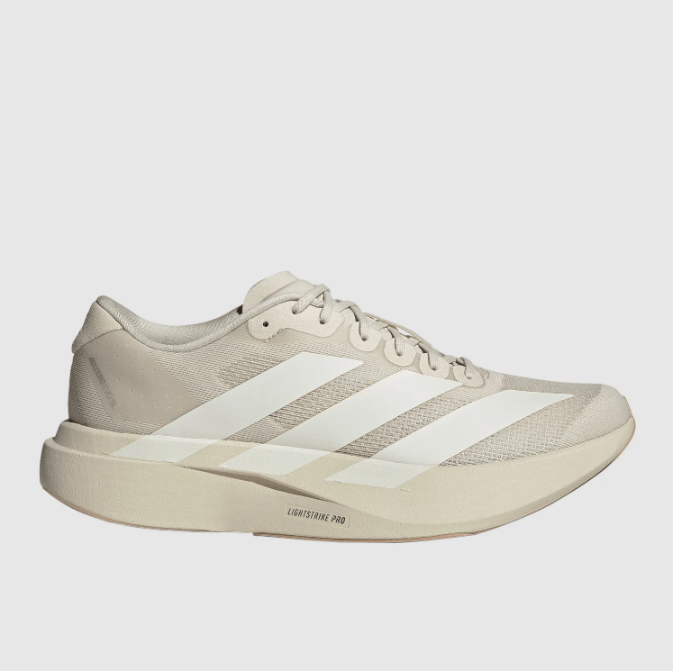 Adidas Running Shoe – Sand/White