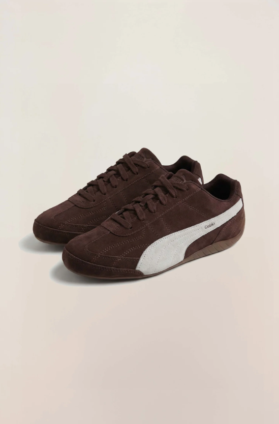 Puma Sneaker – Dark Brown/White