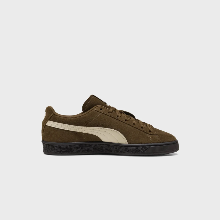 Puma Suede – Olive/Cream/Black