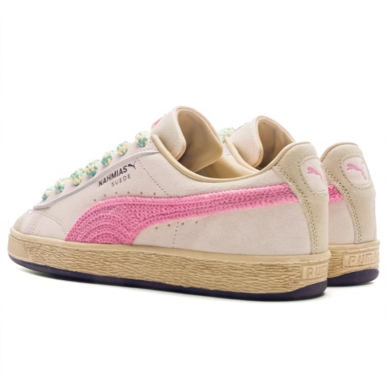 Puma Suede – Cream/Pink/Mint