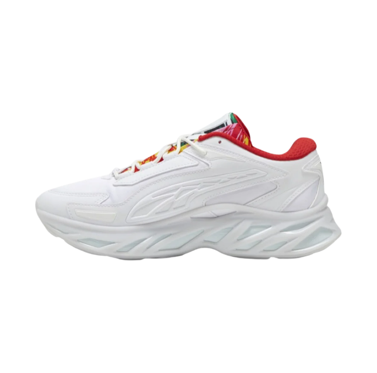 Puma Sneaker – White/Multicolor Plaid