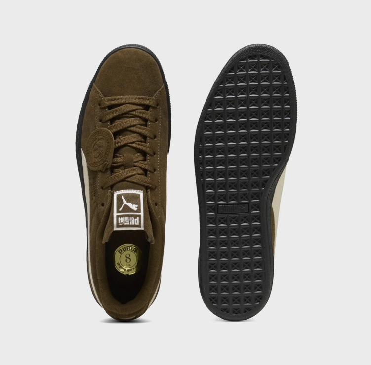 Puma Suede – Olive/Cream/Black