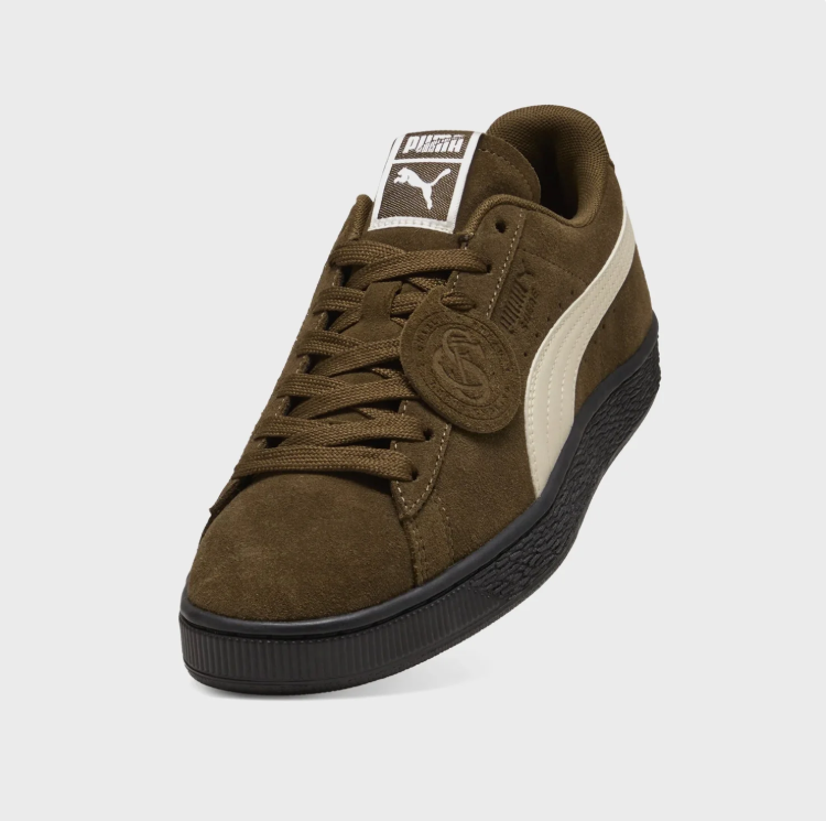 Puma Suede – Olive/Cream/Black