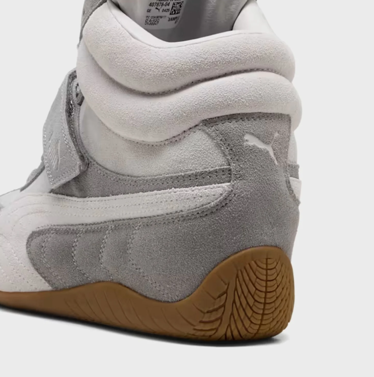 Puma Hi-Top Sneaker – Grey/White/Gum