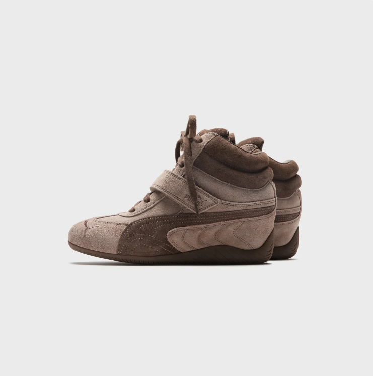 Puma Hi-Top Sneaker – Mocha/Dark Brown