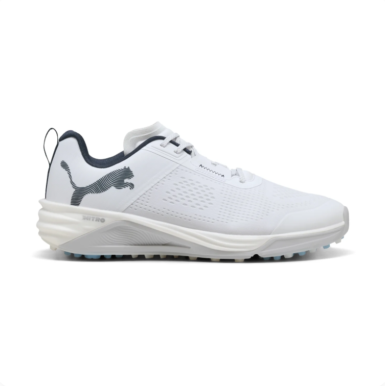Puma Golf Shoe – White/Navy