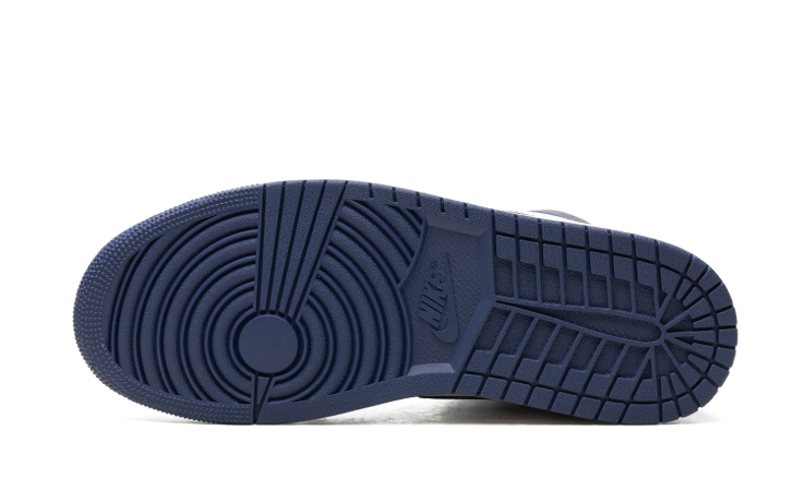 Air Jordan Navy, Black & White High-Top Sneakers