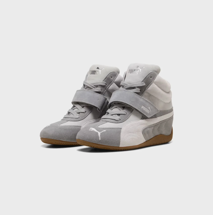 Puma Hi-Top Sneaker – Grey/White/Gum