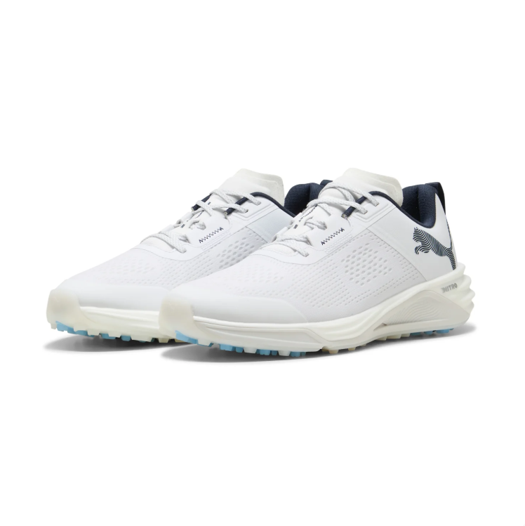 Puma Golf Shoe – White/Navy