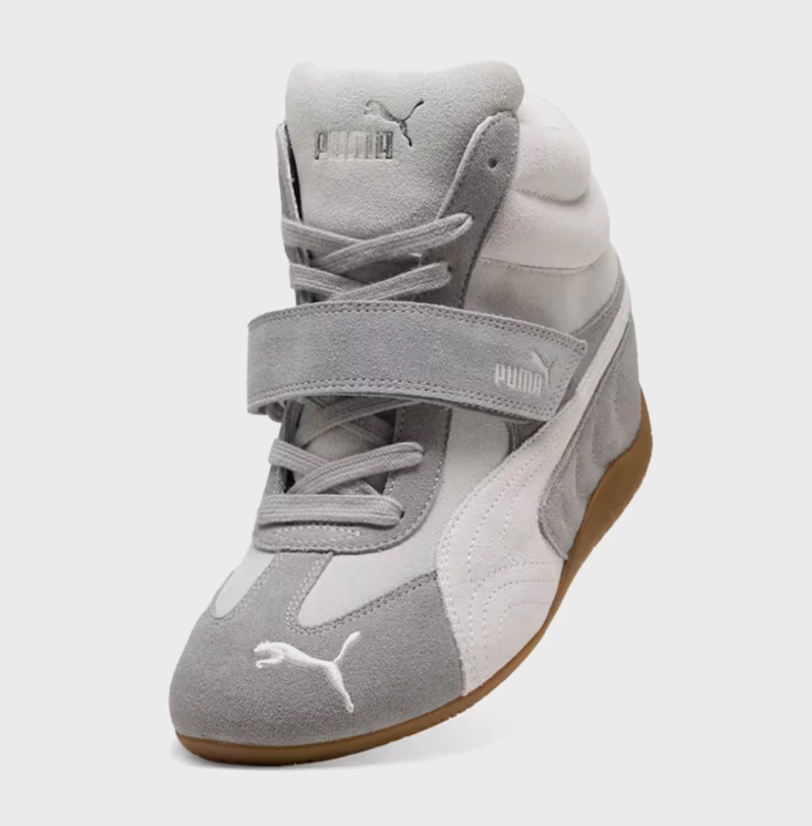 Puma Hi-Top Sneaker – Grey/White/Gum