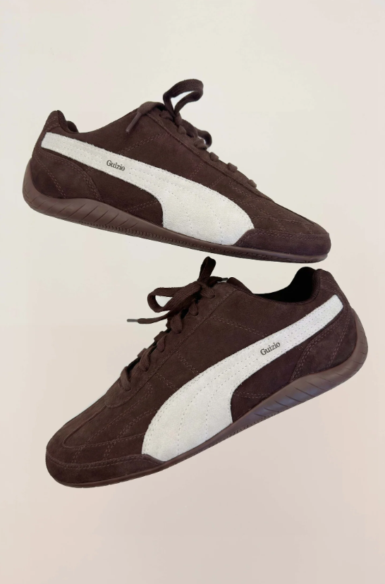 Puma Sneaker – Dark Brown/White